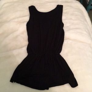 Cotton Black Romper